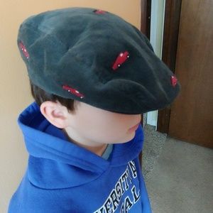 Courdoroy Fire Truck Hat